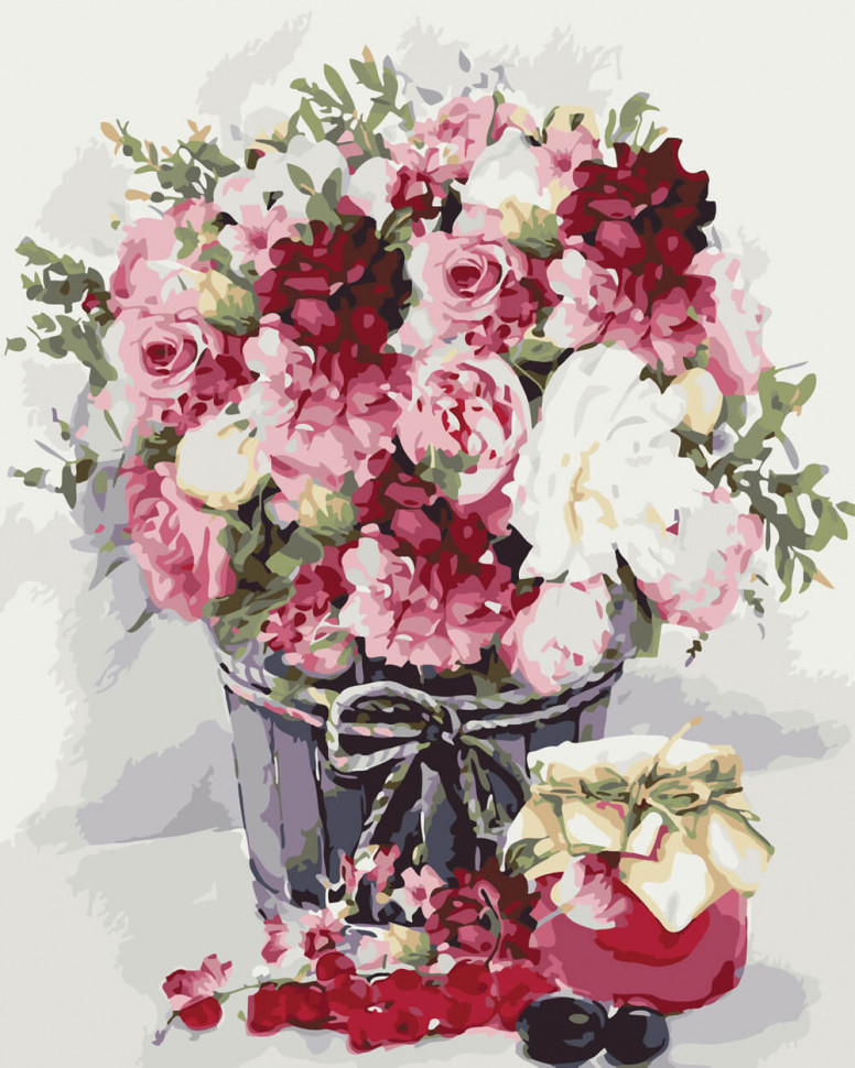 Картина за номерами. Art Craft "Солодкий букет" 40 * 50 см 12093