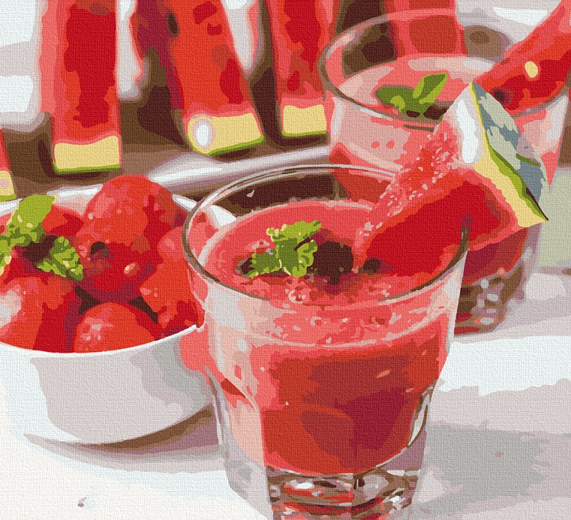 Картина за номерами. Art Craft "Кавуновий смузі" 40 * 50 см 12008-AC