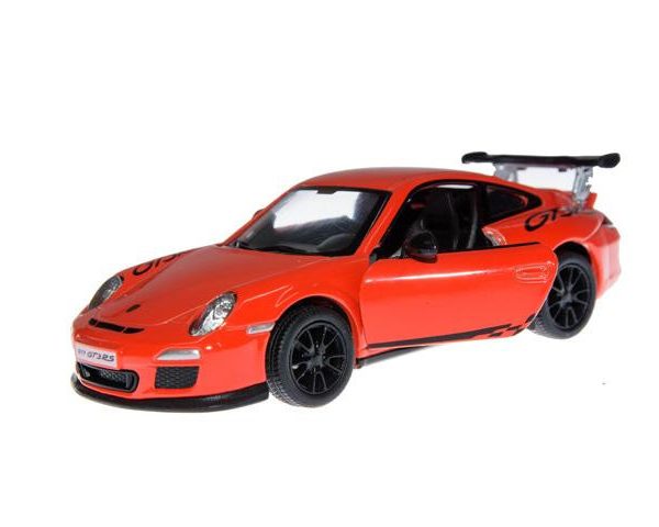 Колекційна іграшкова машинка PORSCHE 911 GTS RS KT5352W інерційна Помаранчевий