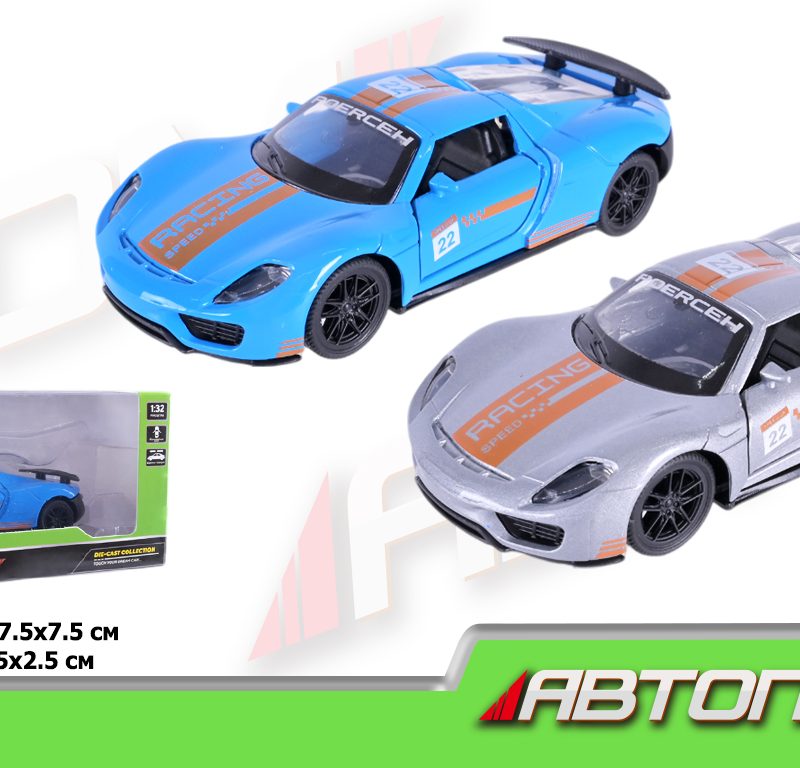 Машина мет. АВТОПРОМ арт. AP74216 (48шт) 1:32,2 кольори, відкр.двері,короб.16,5*7,5*7,5см