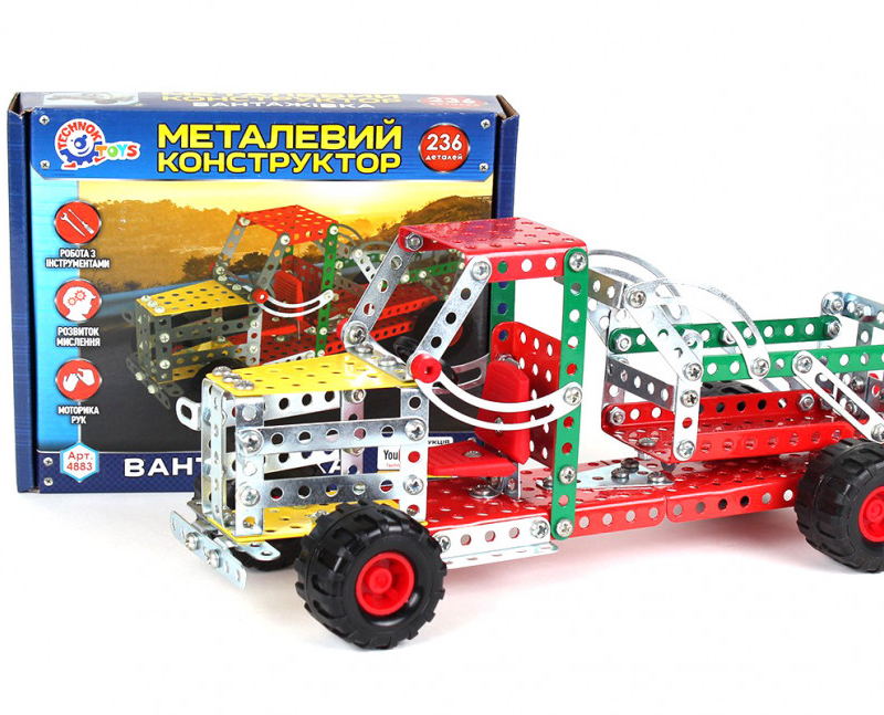 Конструктор металевий "Вантажівка" 4883