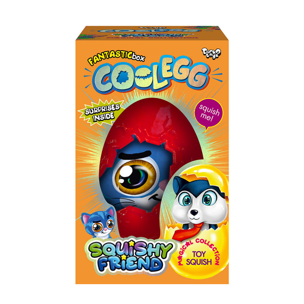 Набір креативної творчості "Cool Egg" CE-02-01 CE-02-04