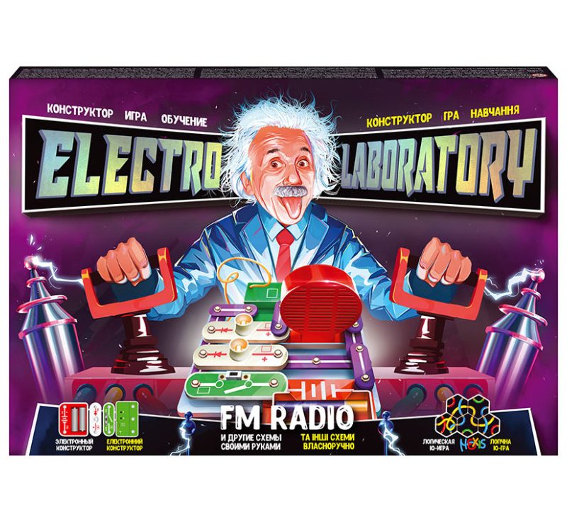 Електронний конструктор "Electro Laboratory. Radio+Piano" Danko Toys ELab-01-03 FMRadio