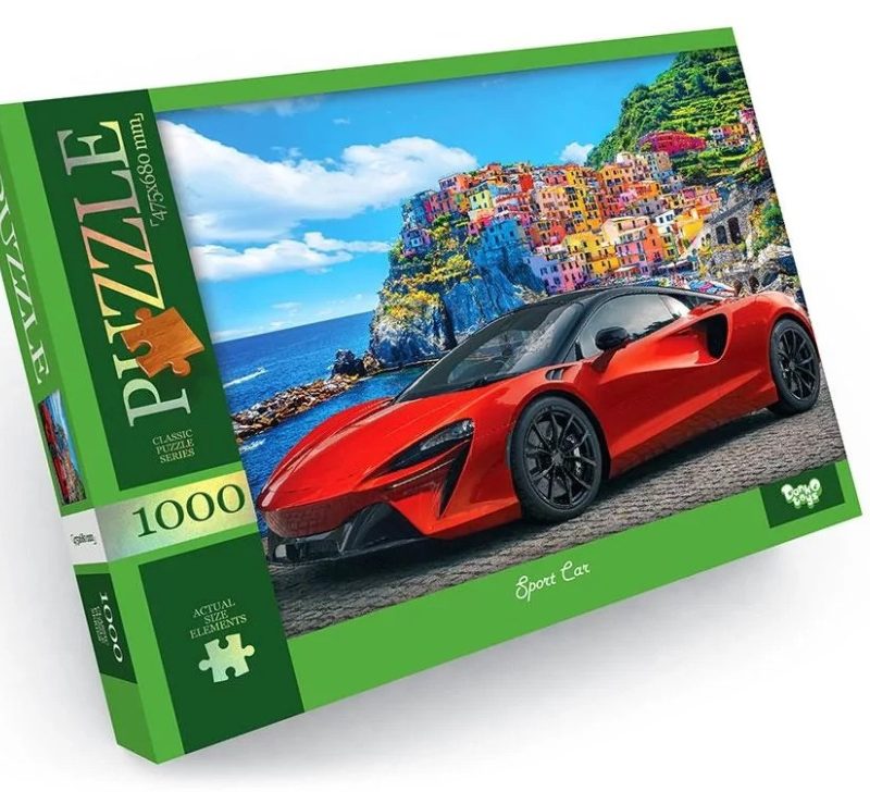 Пазл "Sport Car" Danko Toys C1000-12-10, 1000 ел.