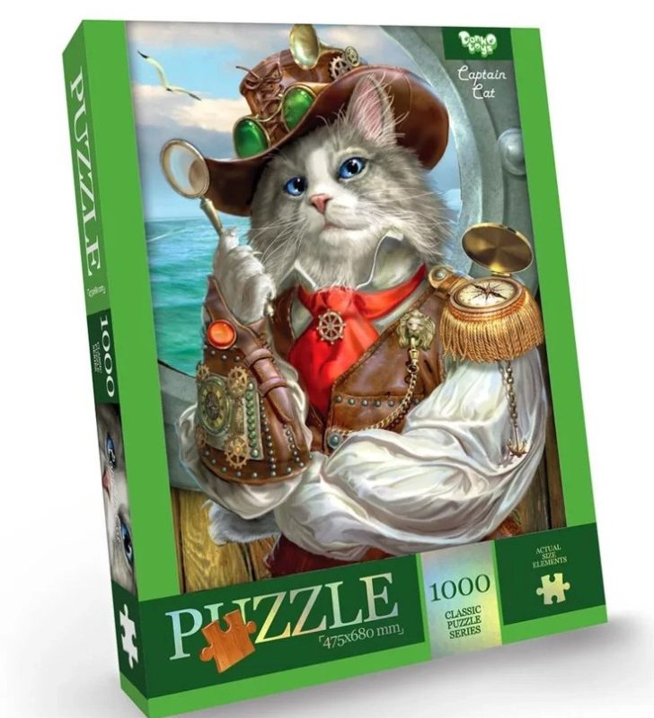 Пазл "Captain Cat" Danko Toys C1000-12-09, 1000 ел.