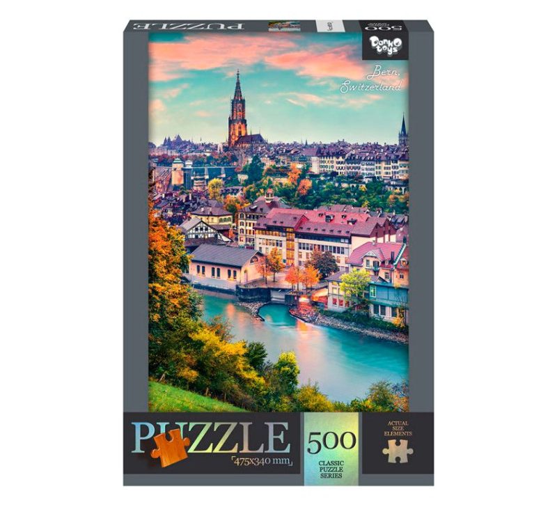 Пазл "Bern Switzerland" Danko Toys С500-14-10, 500 ел.