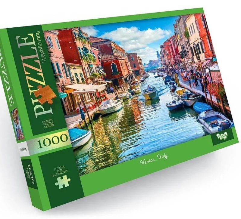 Пазл "Venice, Italy" Danko Toys C1000-12-05, 1000 ел.