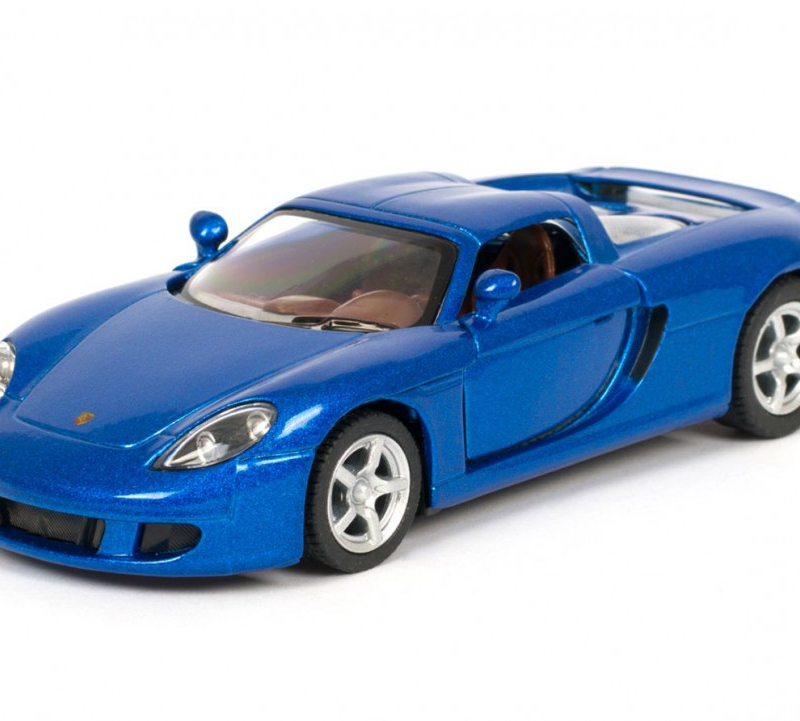 Колекційна машинка Porsche Carrera GT KT5081W інерційна Blue