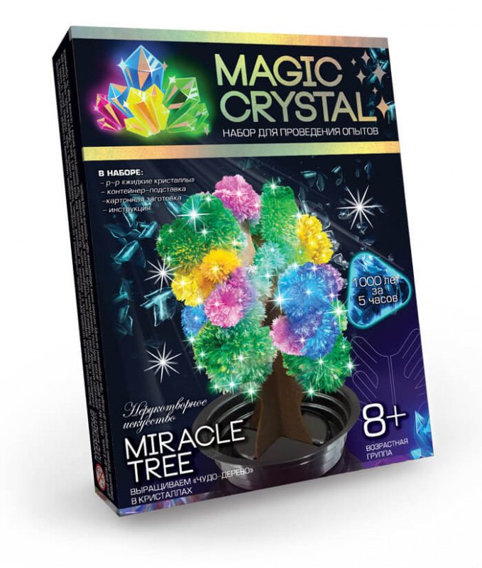 Дитячий набір для проведення дослідів "MAGIC CRYSTAL" OMC-01-01 безпечний Чудо-дерево