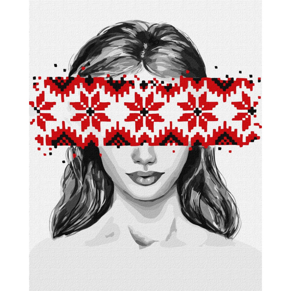 Картина за номерами "Оберіг" ©alina.slobodian.art Ідейка KHO2561 40х50 см