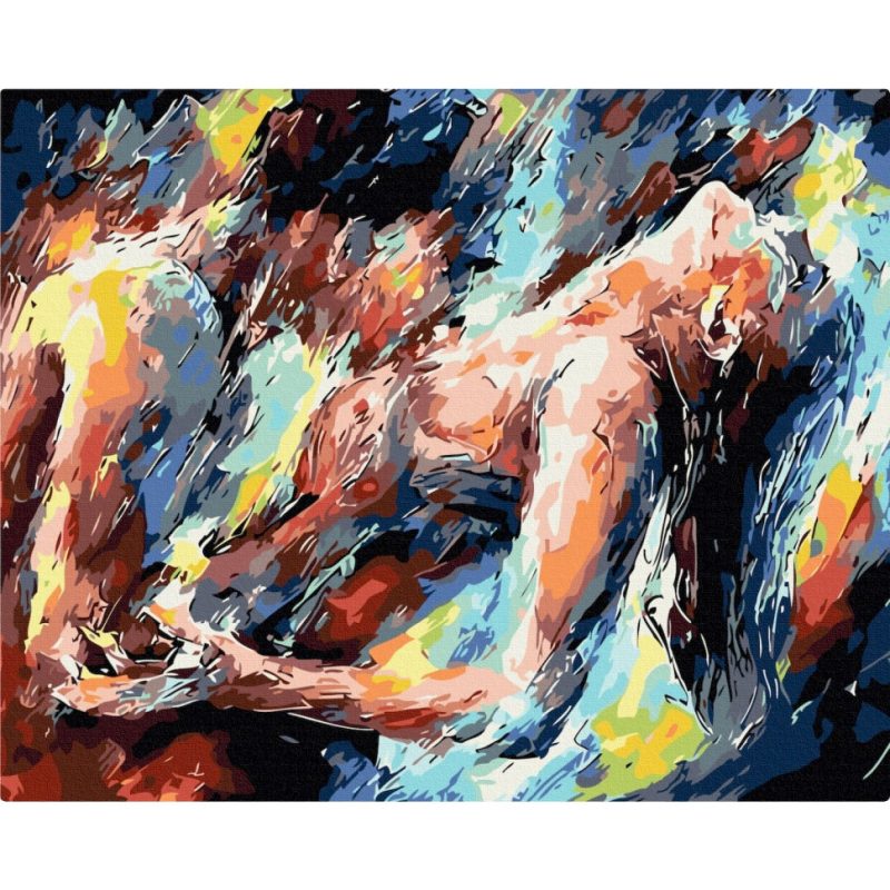 Картина за номерами "Фарби пристрасті" BS4514, 40х50см