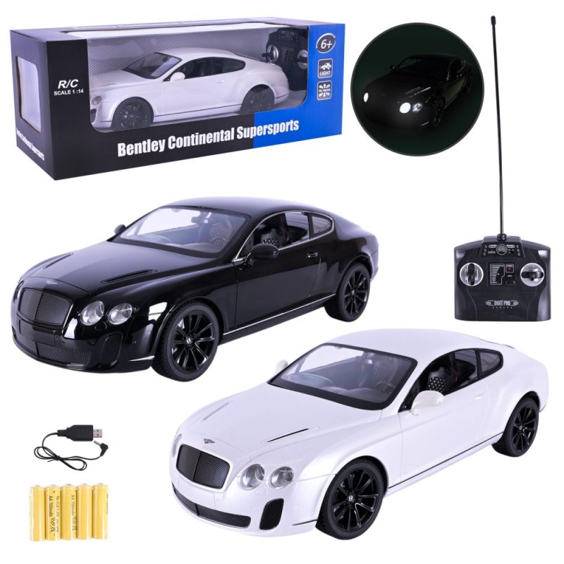Машина  р/к арт. 2048 (12шт) акум.,батар., Bentley GT Supersport 1:14, короб.