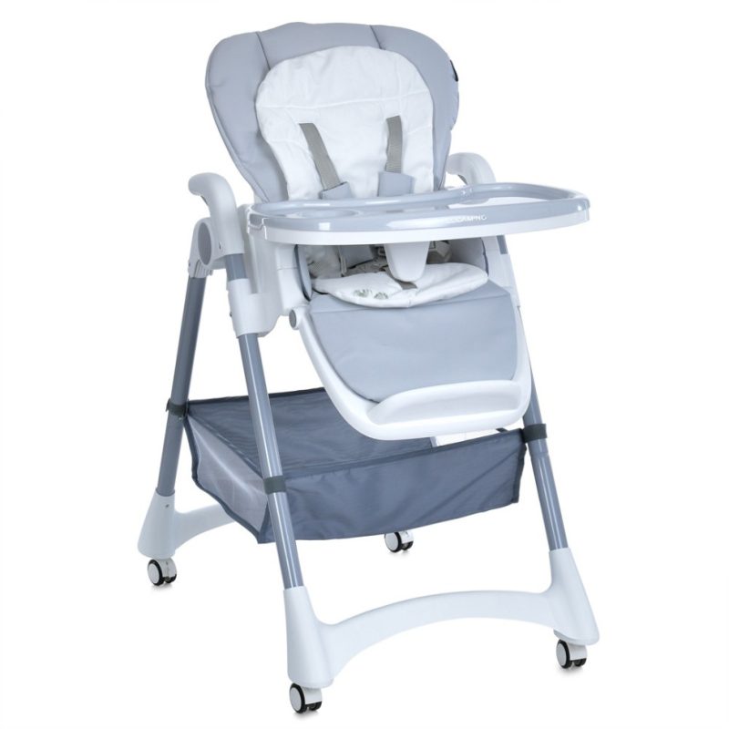 Дитячий стільчик для годування STEADY ME 1177 Quiet Gray