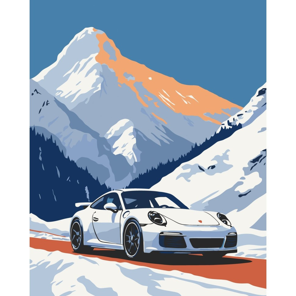 Картина за номерами "Porsche 911" 12505-AC 40х50 см