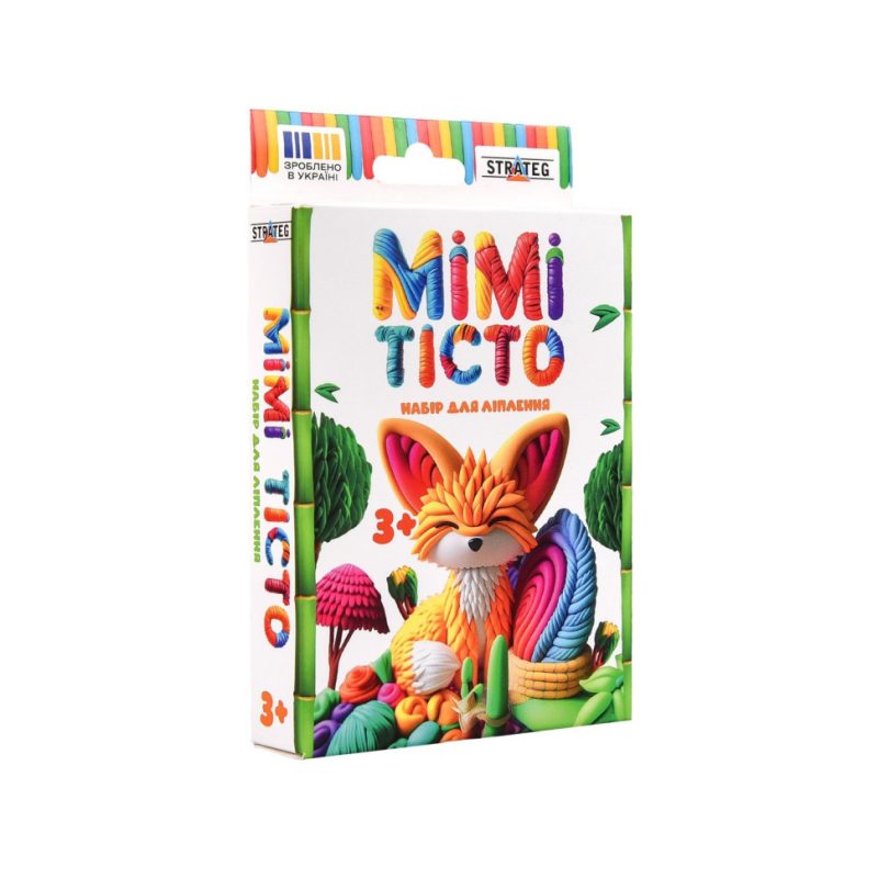 Набір для ліплення пластилін "Мімі тісто Лисичка" 31057