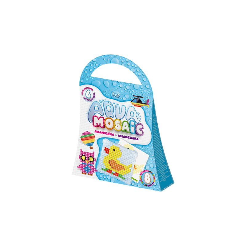 Набір креативної творчості "Aqua Mosaic" Danko Toys AM-02-01/06 AM-02-02
