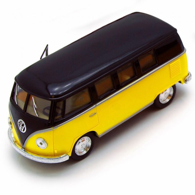 Модель автобус KT5376W Volkswagen T2 BUS  Жовтий