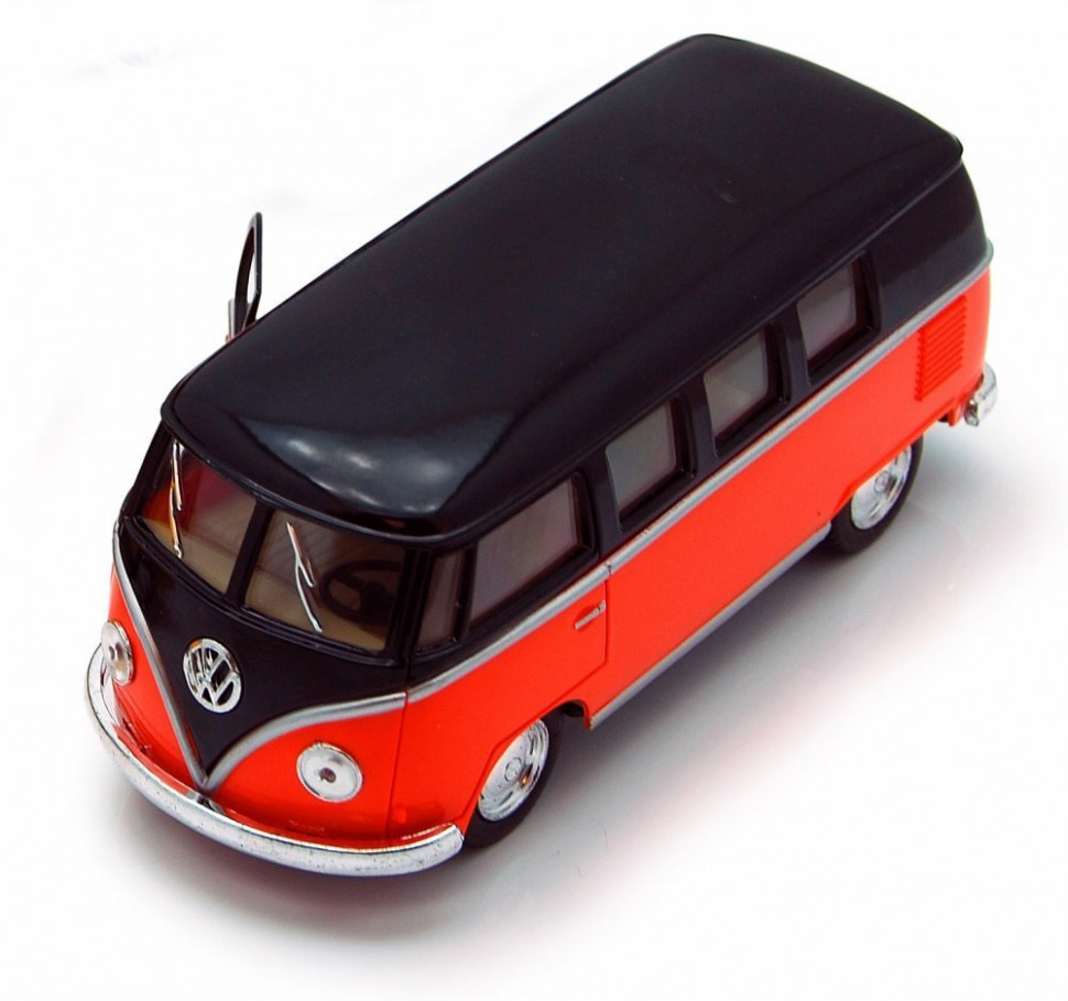 Модель автобус KT5376W Volkswagen T2 BUS Червоний